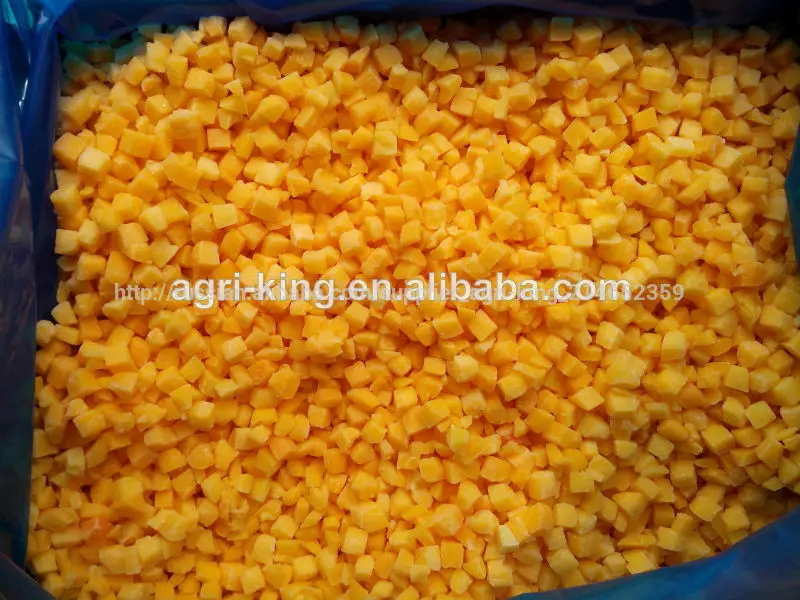 быстрозамороженный жёлтый персик - высококачественные замороженные калиброванные фрукты