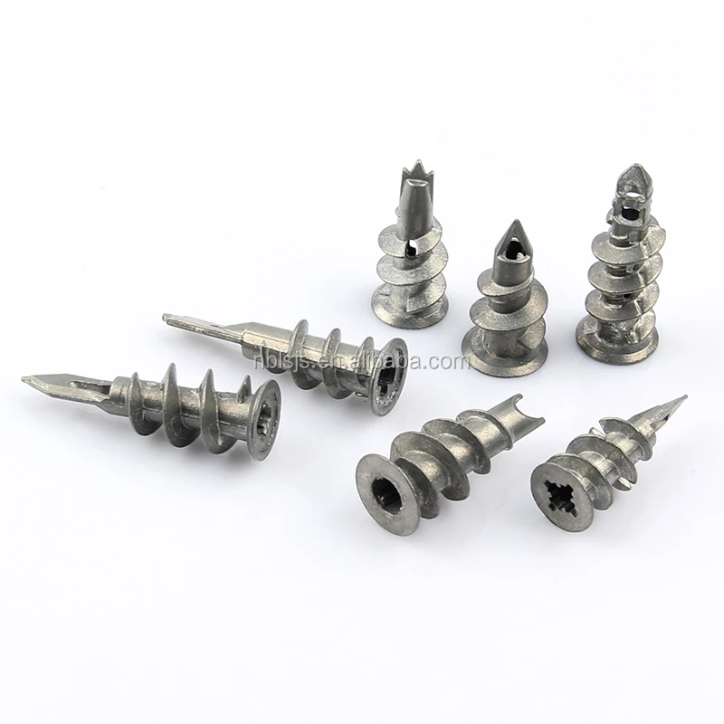 
Zinc Alloy Hammer Drive Anchor,Hammer Fix Screws Nylon Anchor 