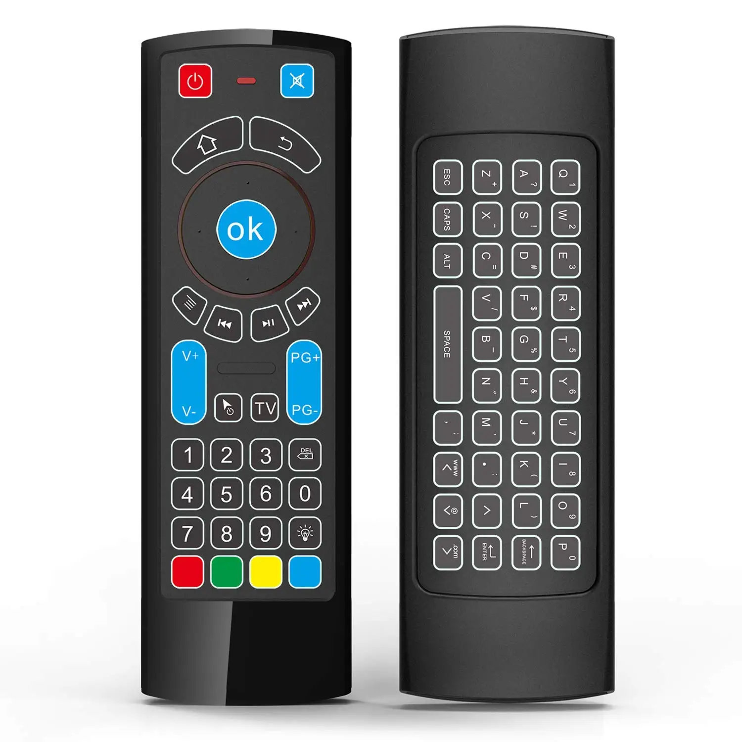  Пульт дистанционного управления Air с клавиатурой Mouse совместим Amazon Fire TV и Stick Android Box Windows Raspberry