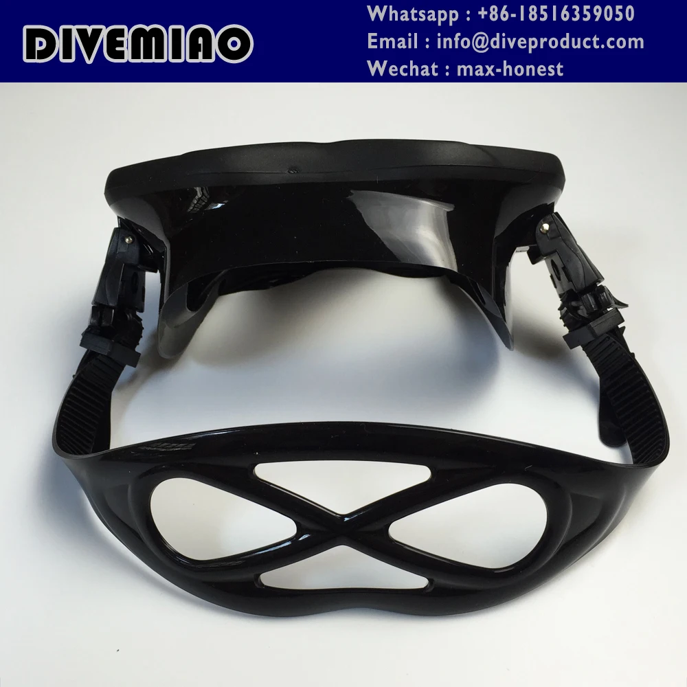 2019, маска для дайвинга без рамки, маска для подводного плавания с малым объемом для дайвинга и ныряния, маска для подводной охоты, маска для взрослых, черная/прозрачная