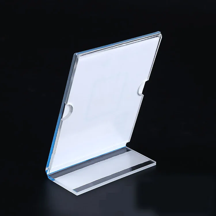 Factory customize wholesale Restaurant Menu Holder  clear acrylic menu holder