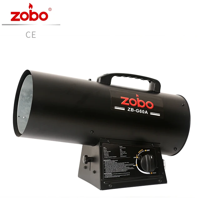 ZOBO New Adjustable Portable 60000Btu Gas Heater Heating Equipment for Chicken Houses