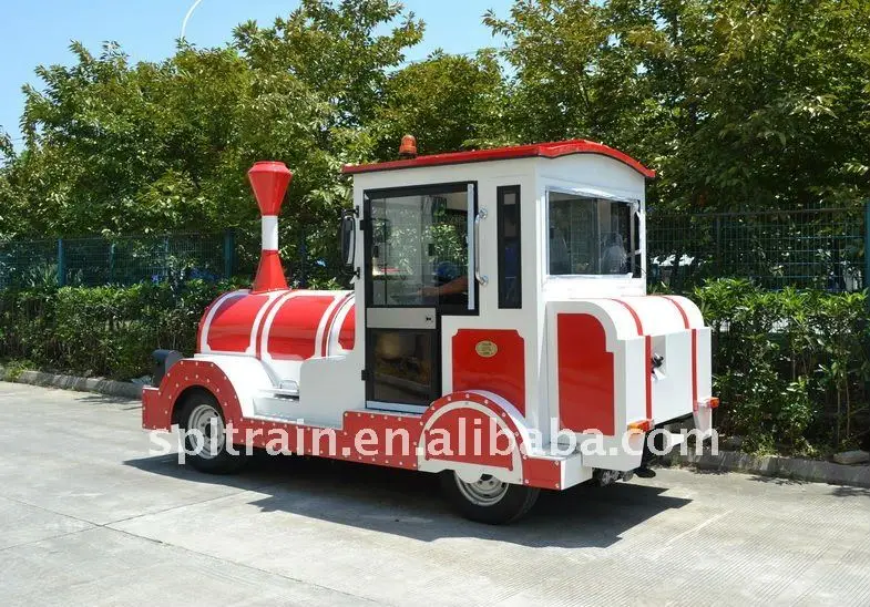 Locomotive with IVECO engine, diesel train for amusement park
