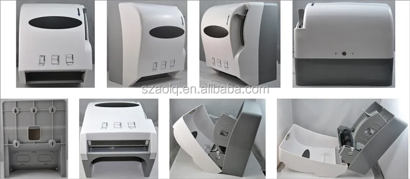 Lever action paper holder dispenser,jumbo roll manual hand paper towel holder