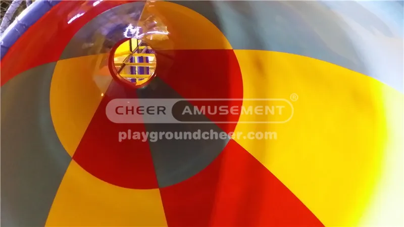 Trumpet Shaped Slide Customized Indoor Playground Slide for Children