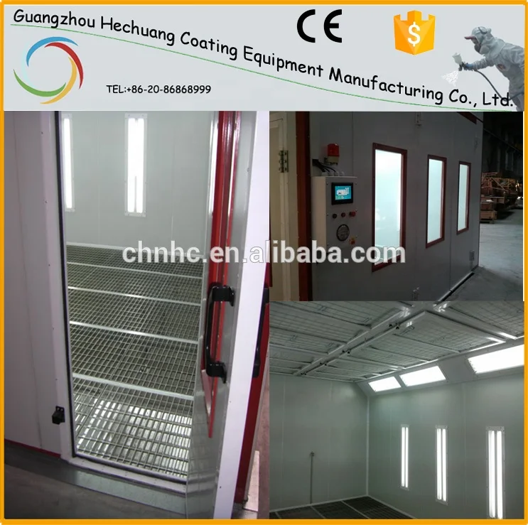 Industrial spray painting booth for sale