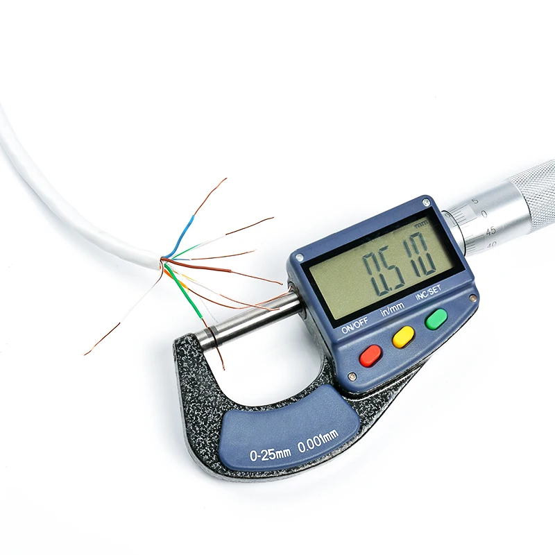 CE/ROHS/FCC test Passed cat6 cat6a cat5e twist cable network cable connecting to computer