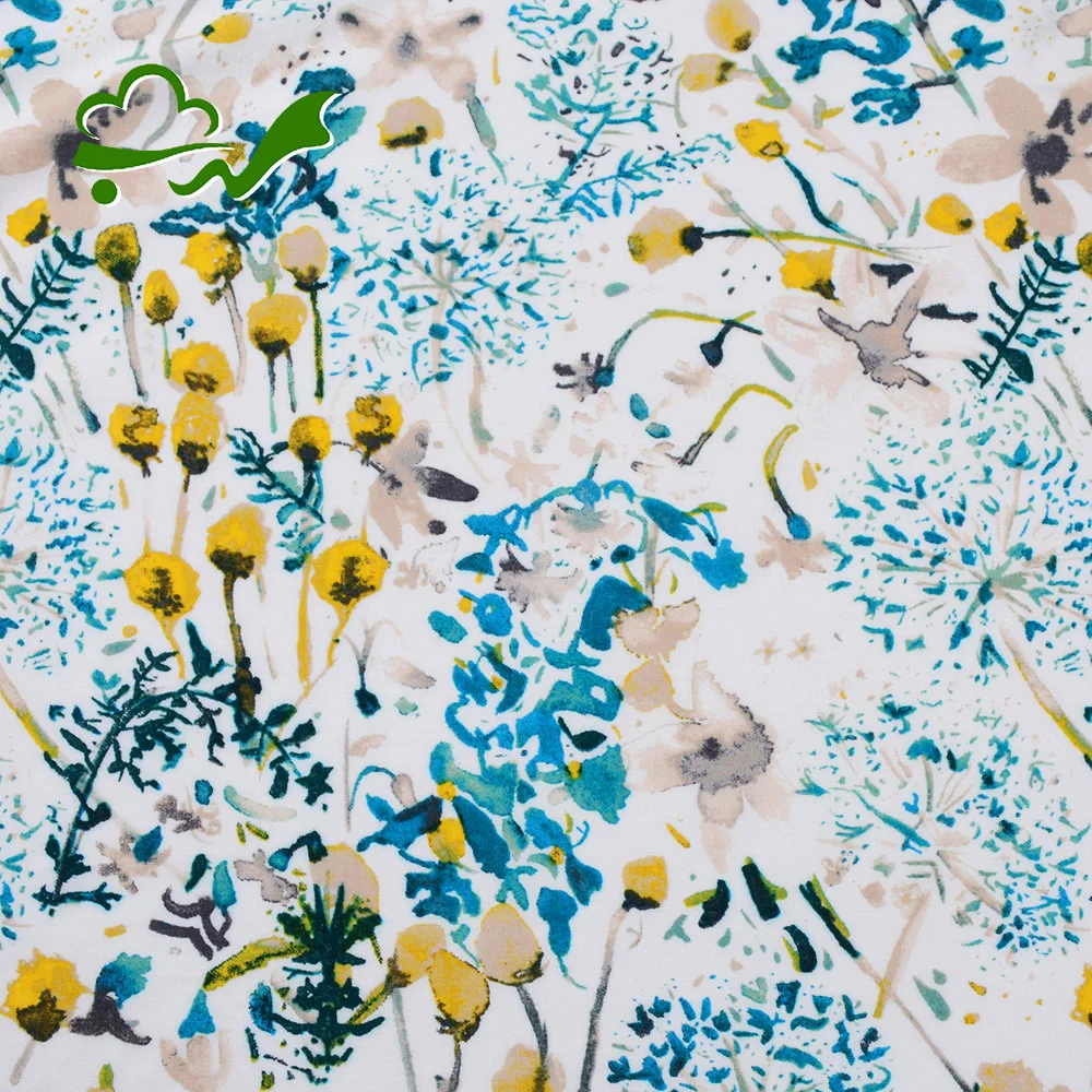 Factory supply 60S custom woven garment plain rayon fabric for dress