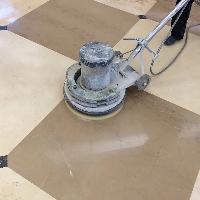 17 inch high quality  white  floor polishing pad