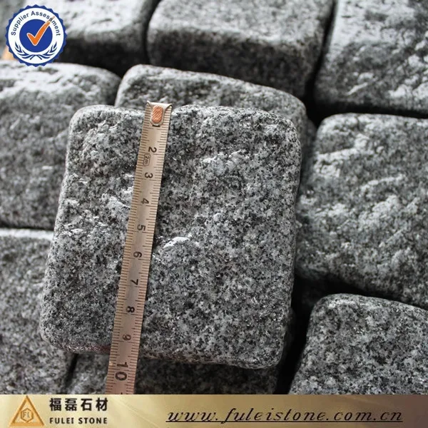 
low price split tumbled granite pavers 