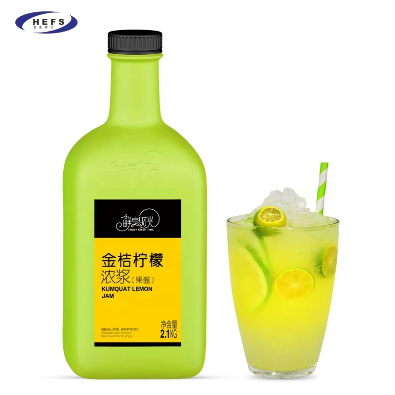 
Fresh time kumquat lemon concentrated juice 2.1kg 