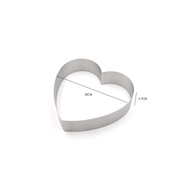 Small MOQ Fast Delivery Baking Tools Stainless Steel Bakery Mold Cake