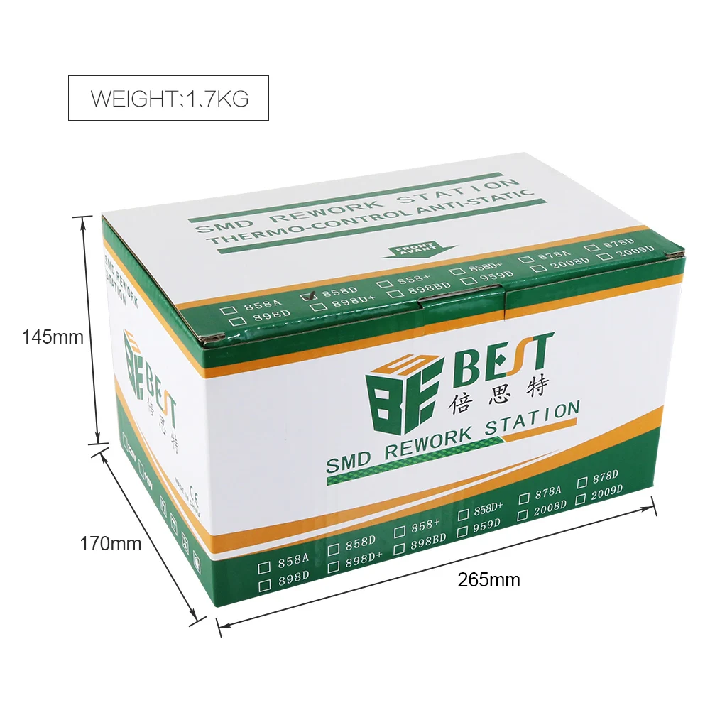 650w heat gun station made in China