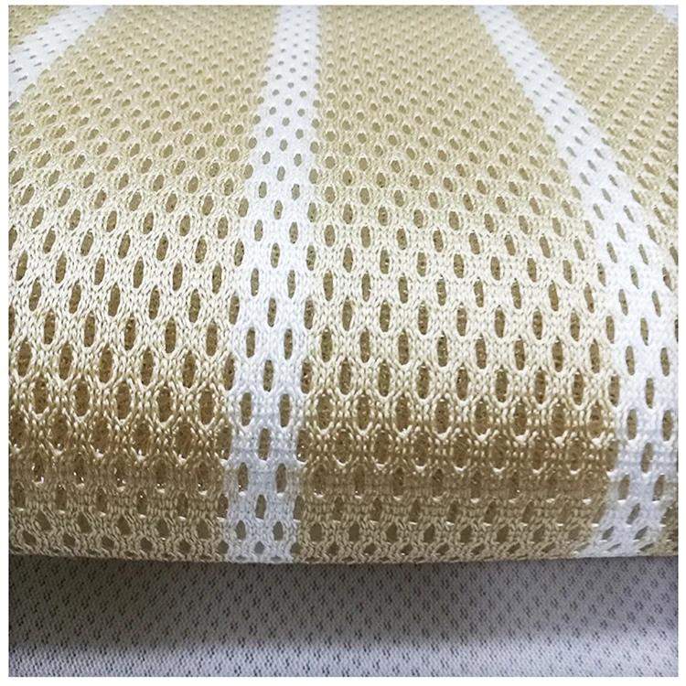 custom 5-7mm think 3d air mesh fabric for Breathable lining mattress material mesh mat Heating mattress