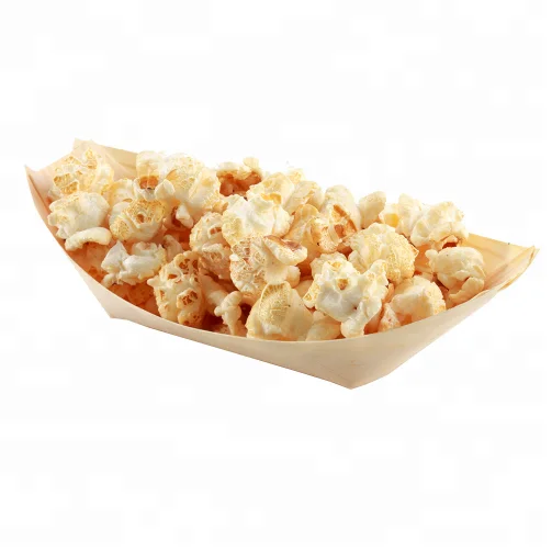 Sushi/salad/dessert bowl disposable pine wood boat