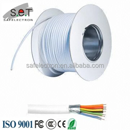CE certificated 6 core 0.22mm high quality alarm cable