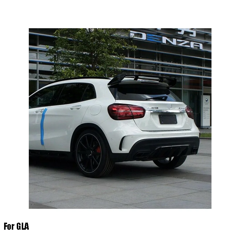 
ABS Spoiler Wing For GLA Class X156 GLA45 AMG GLA200 GLA220 Rear Spoiler 
