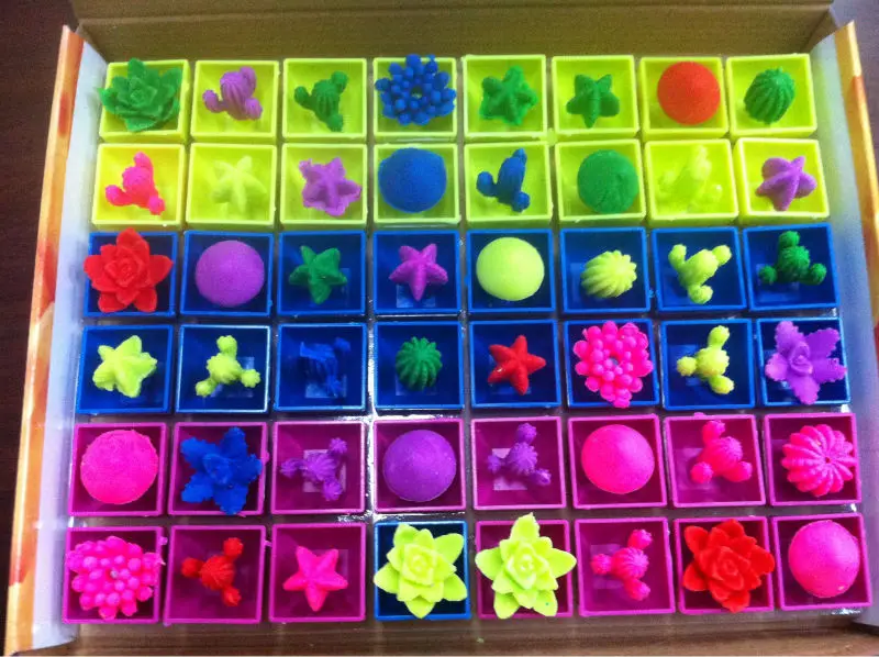 
hot sales model crystal ball soil rainbow clay water bead 