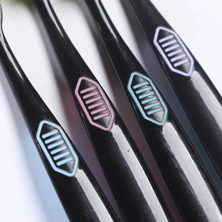 Buy In Bulk Silicone Black Travel Adult Toothbrush