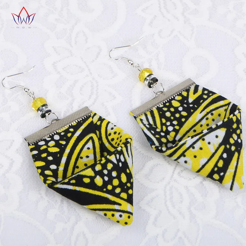 2019, уникальные треугольные серьги, африканские ювелирные изделия, африканские тканевые серьги ручной работы, африканские серьги, экологичные украшения WYB125