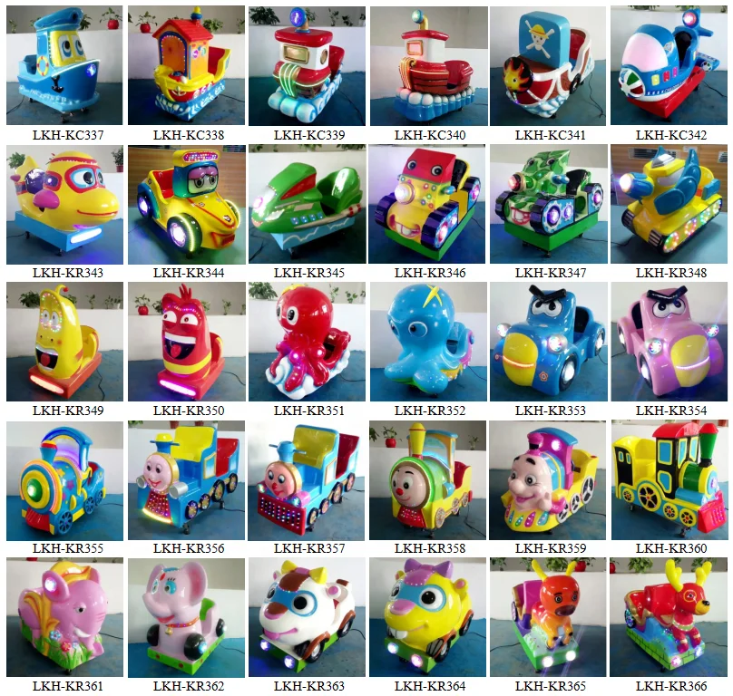 High Quality Arcade Coin Operated Games Machine Kiddie Ride On Toys Shopping Mall Kiddie Ride For Sale