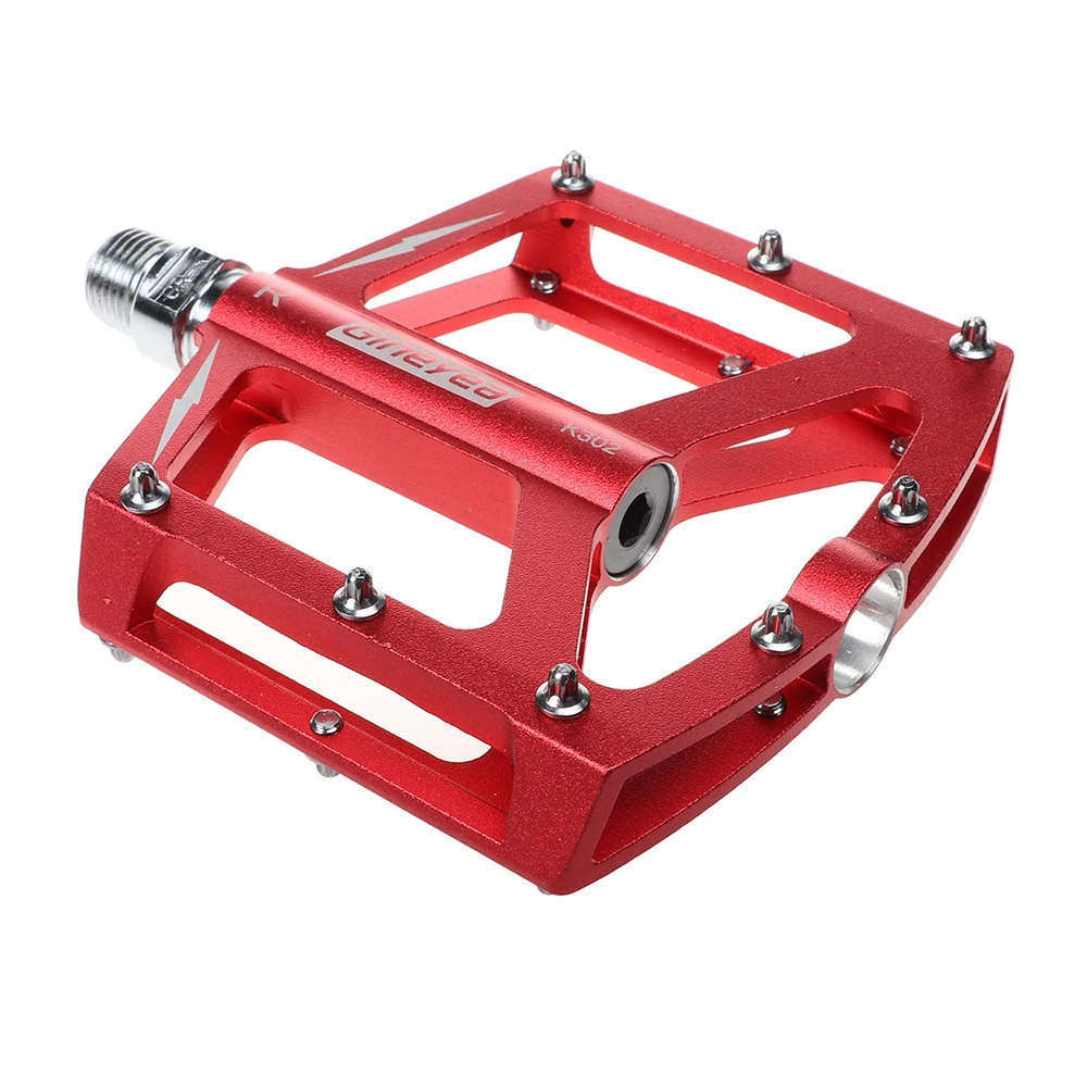 GINEYEA K302 Anodized Colors Taiwan Cycle Foot Pedal Sealed Bearing Alloy Bicycle Pedal MTB Pedal Mountain Bike