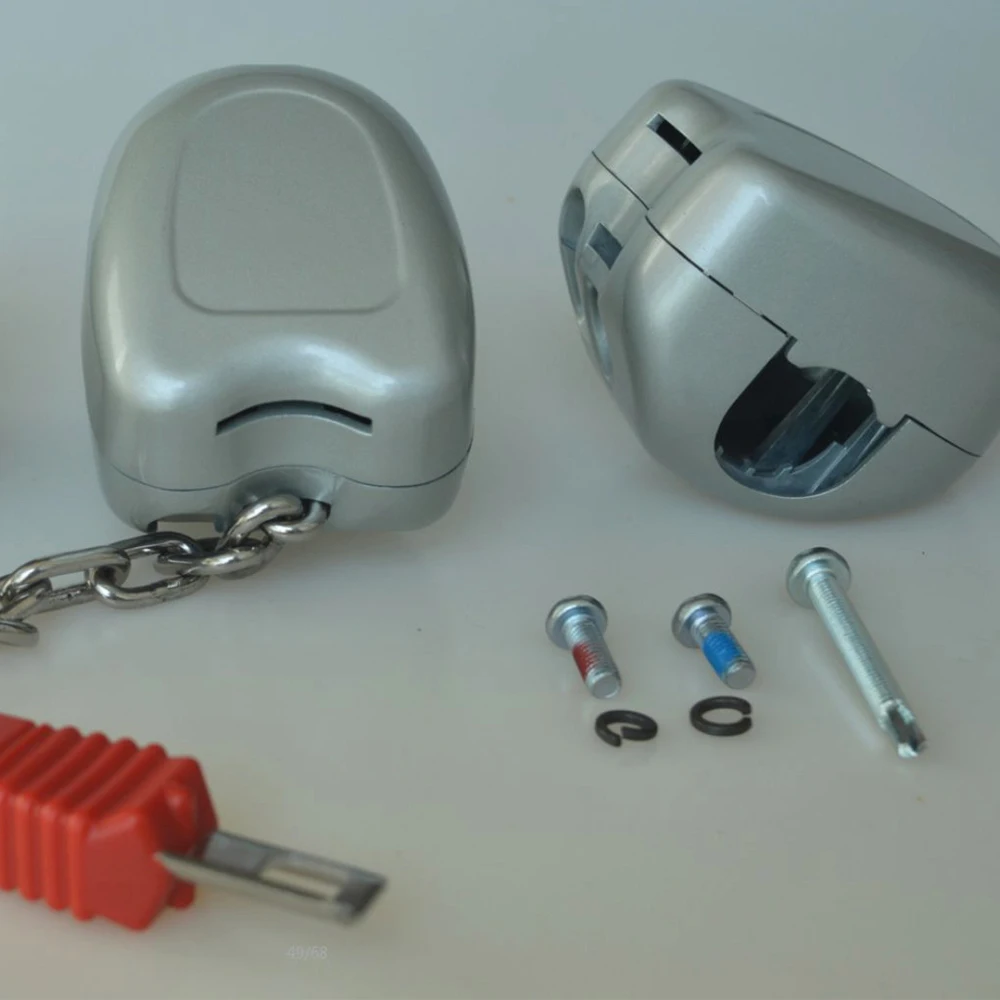 zinc alloy coin operated trolley supermarket shopping cart lock