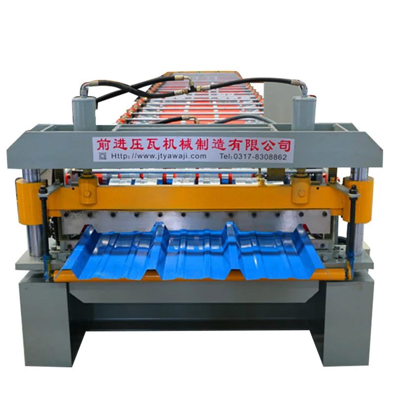 
PBR Roof Pan Panel Roll Former, R Roof & Wall Panel Roll Forming Machine with Rib 