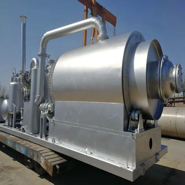 
5Kg small demo testing distillation machine for waste plastic ,rubber, waste oil and Crude oil 