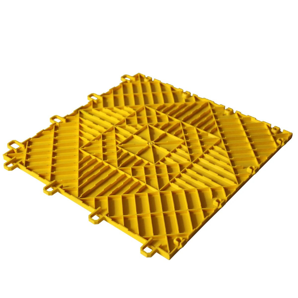 Car impact plastic grass flooring mat