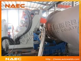 Шлифовальный станок для зачистки наружных кольцевых швов