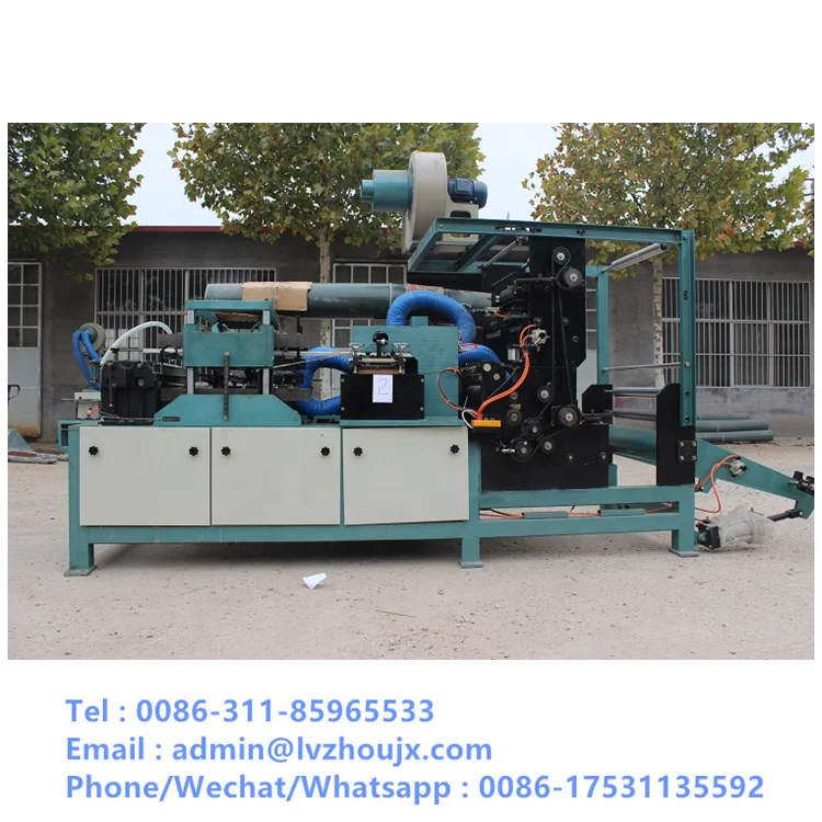 automatic paper cone making machine for yarn