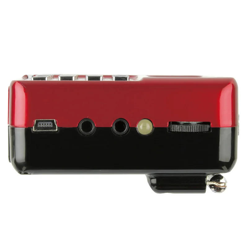 LCD torch flashlight radio usb speaker clock FM radio