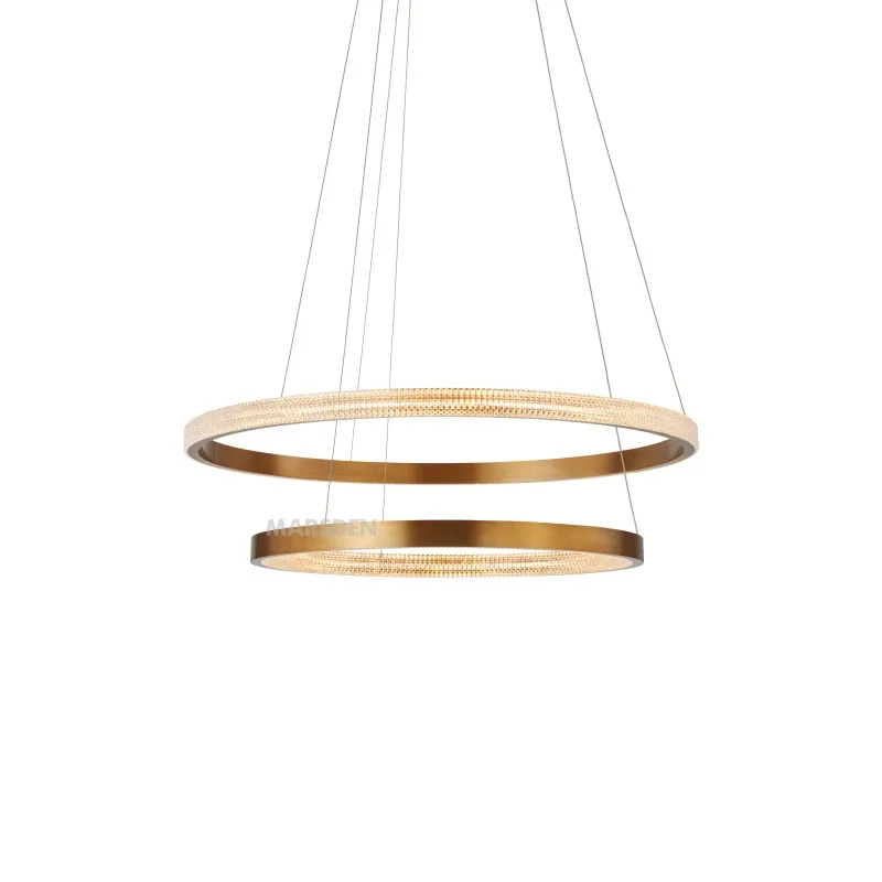 MARSDEN modern fashion led ring customized pendant lamp lightning lamps pendants chandeliers
