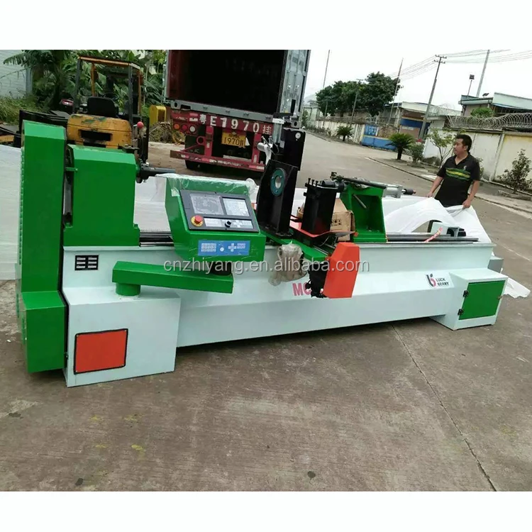 Быстрая скорость автоматический токарный станок с ЧПУ для обработки древесины цена