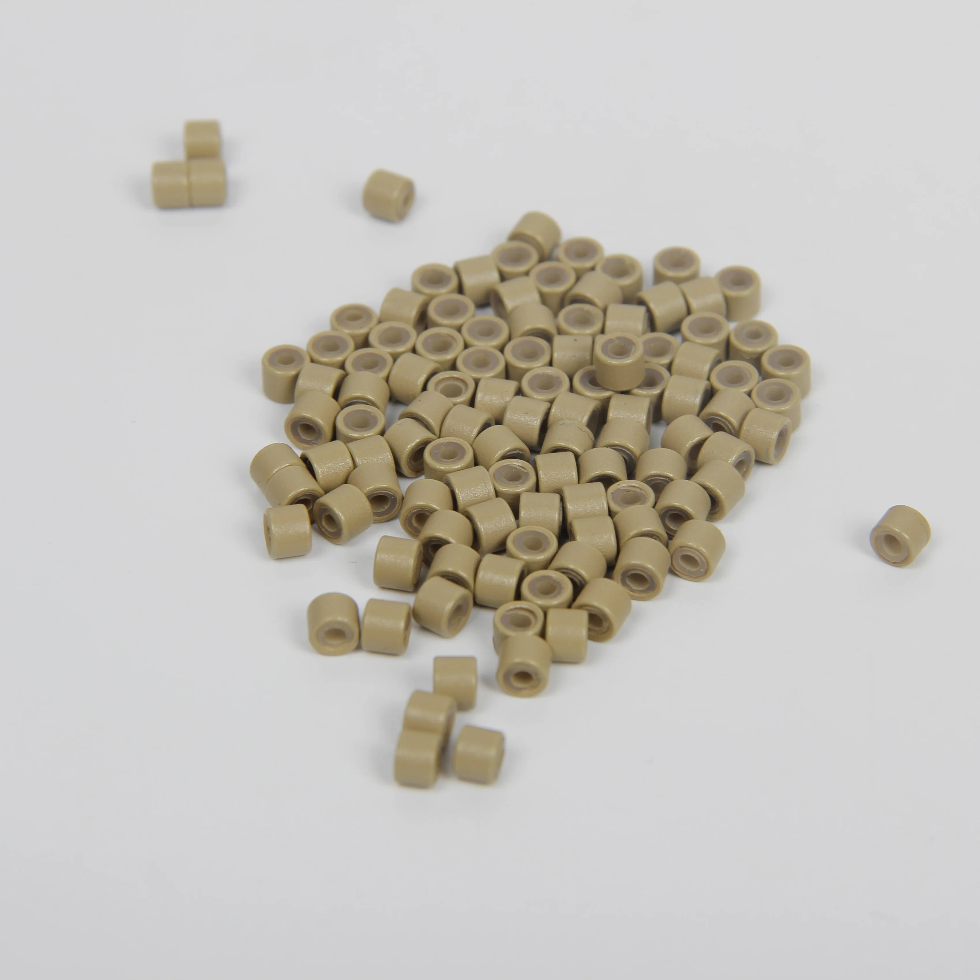 High Quality Aluminum Micro Ring Hair Beads with Silicone or Screw for Hair Extension Tools