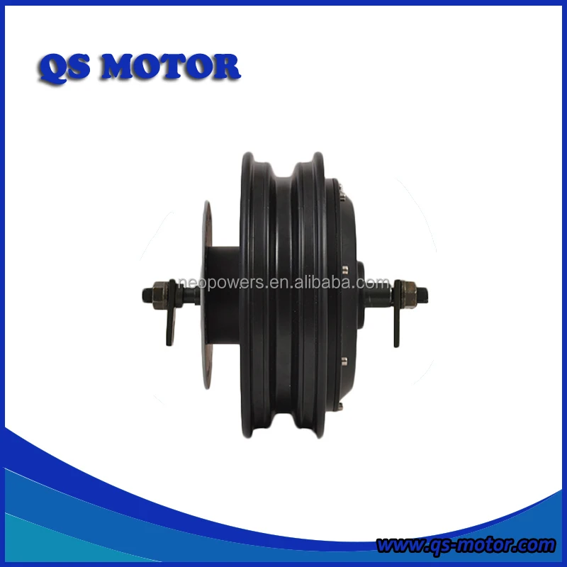 QS Motor 10 inch 3000W 72V(48-96V Can be optional) Electric Scooter In Wheel Hub Motor (50H) V2 Type, Brushless DC Motor