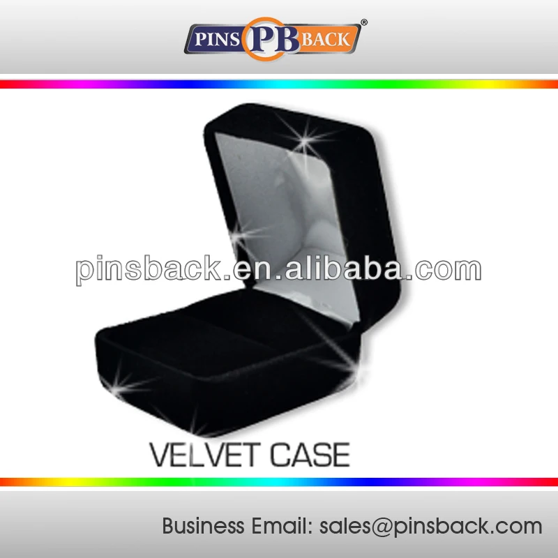 
velvet coins box coin box badge box for big Medal / Coins / lapel pins 
