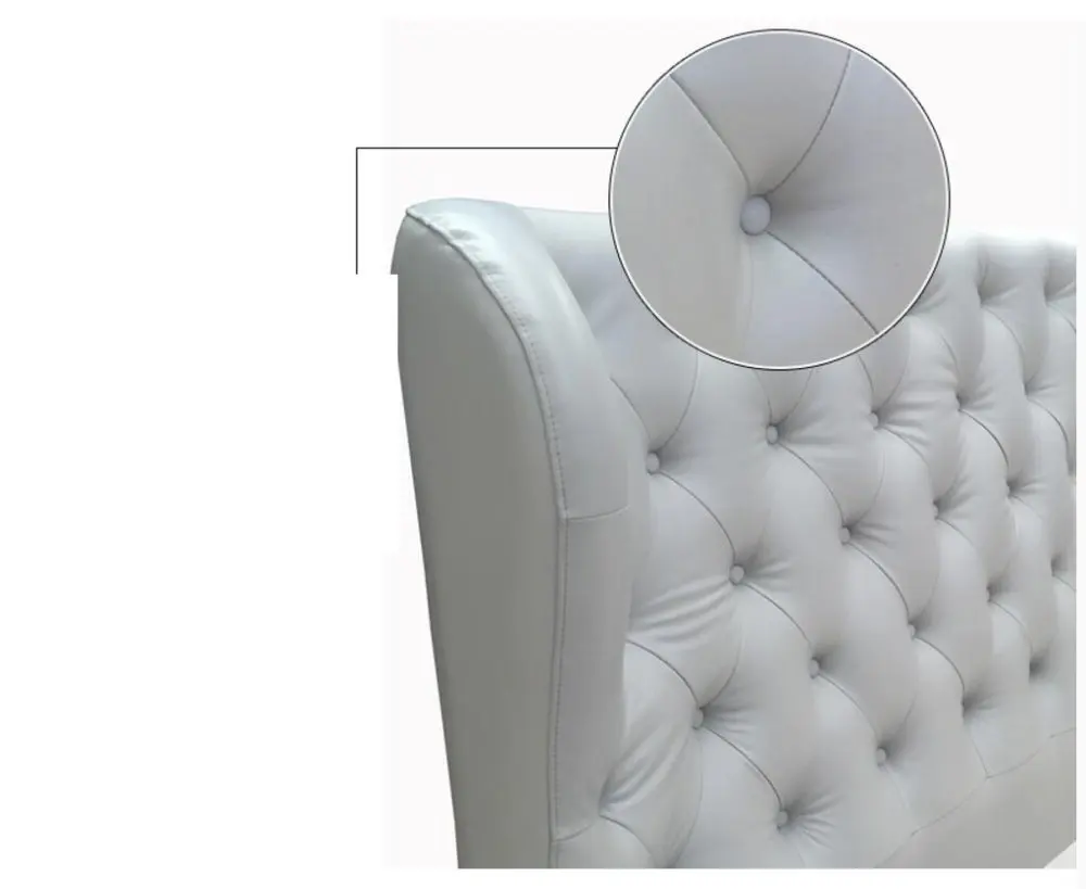 Modern classic Leather bed BE-57#