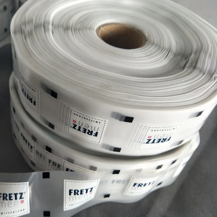  2021 popular Dongguan Factory Manufacture Roll Heat Transfer Clothing Label Custom heat transfer labels for clothing