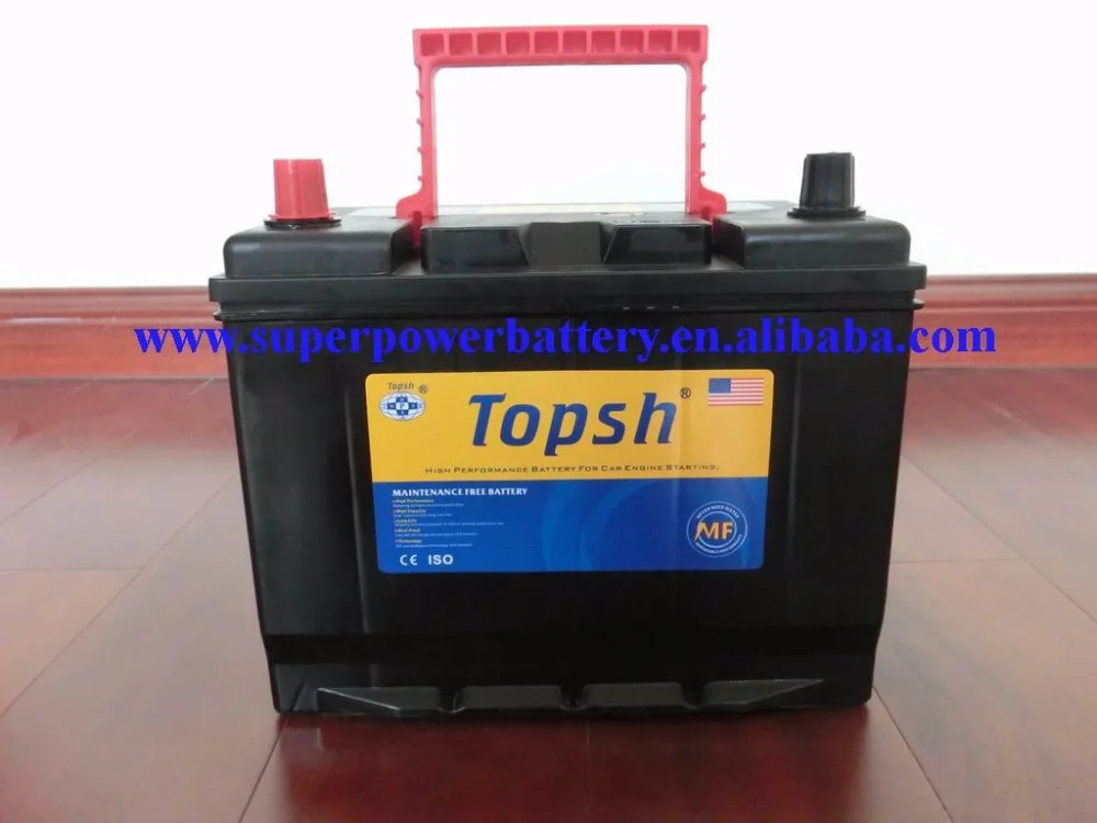 75D26R MF / NS70MF 12V65AH JAPANESE CAR BATTERY