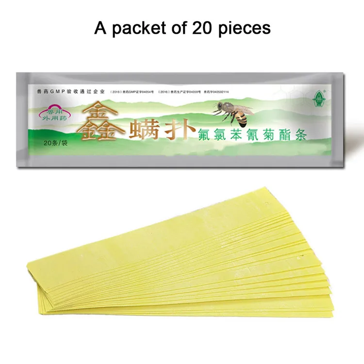 
Professional Against The Bee Mite Strip Bee Mite Killer Beekeeping equipment Medicines Acaricide 