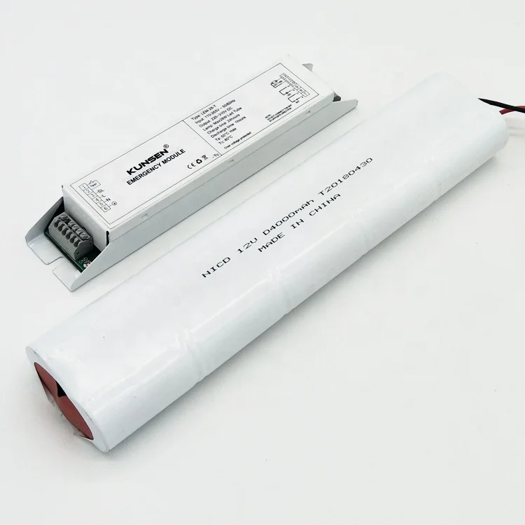 LED emergency battery backup ballast