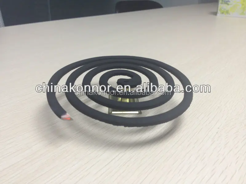 Raw Material Chemicals Black Mosquito Repellent Coil With Smokeless Products