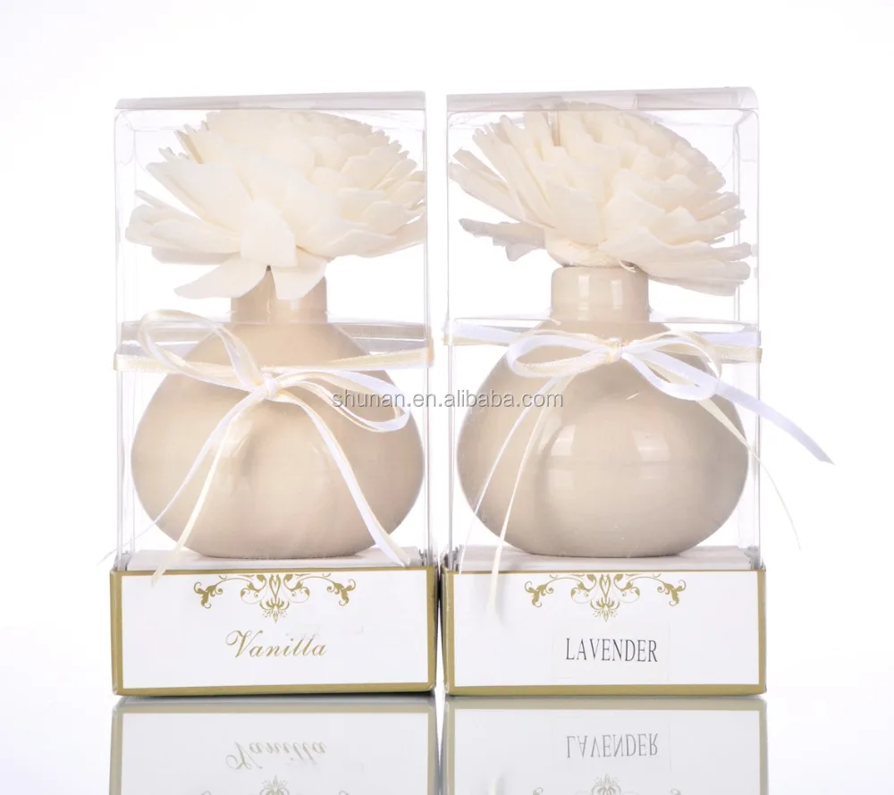 Candle Plug Type and Reed Diffuser Type Artificial Flower Diffuser