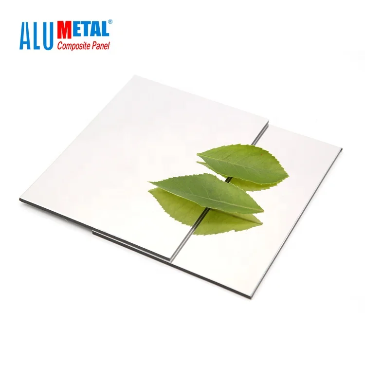 Alumetal Clear ACM Mirror Price Alucobond Cladding Plate in Saudi Arabia Nigeria