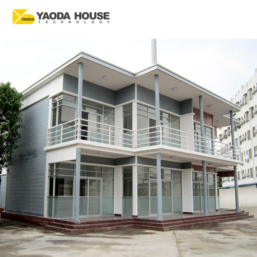 Lowest Price Prefabricated Steel Building Duplex Modern Villa House Plans