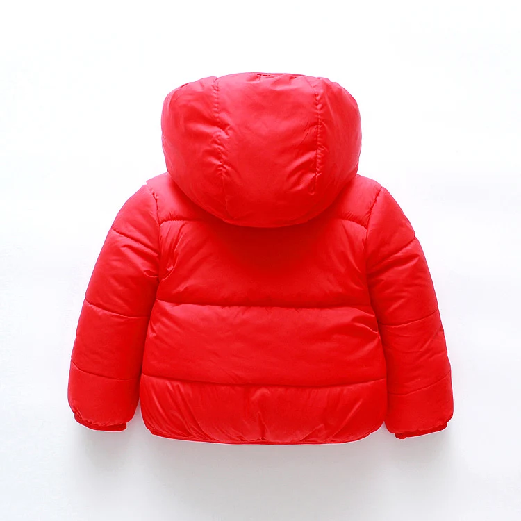 
casual infant winter thick jacket fashion baby warm hoodie jacket winter warm 