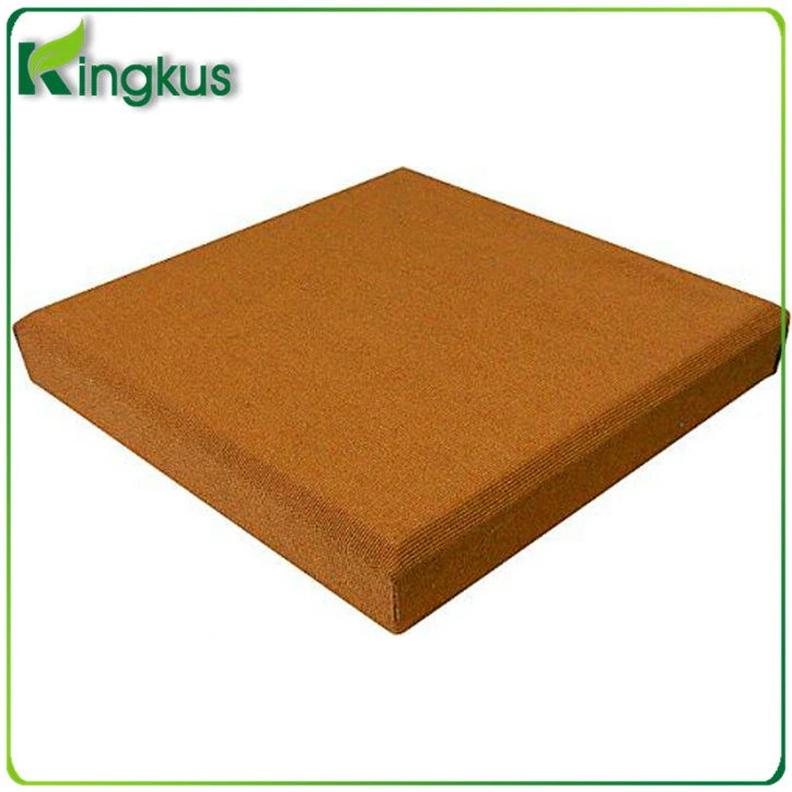 
Velvet sound absorbing fabric track acoustic panel 