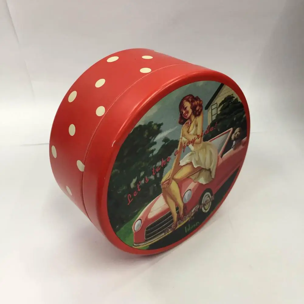 Round Tin Watch Box for Disney Brand